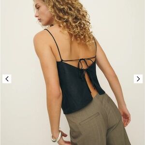 New Reformation Fable Linen Top